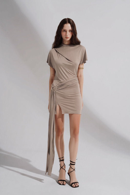 double-latte-cotton-draped-dress-FORTYTHREE