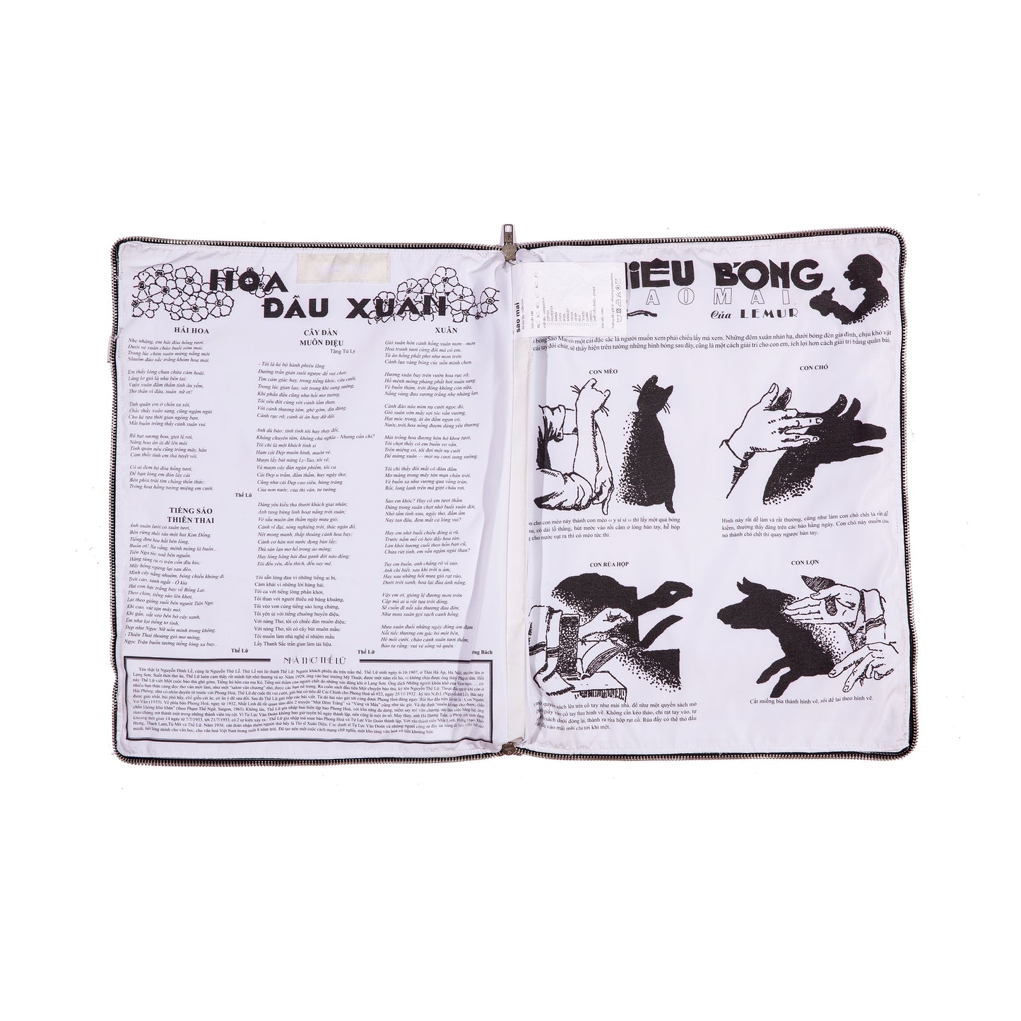 Clean Leather Newspaper Bag