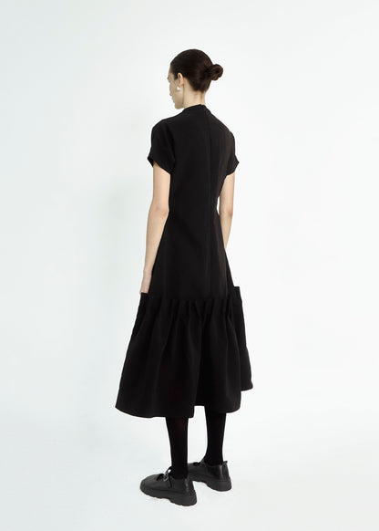 high-neck-gathered-dress-black-mayne-studios-astoud