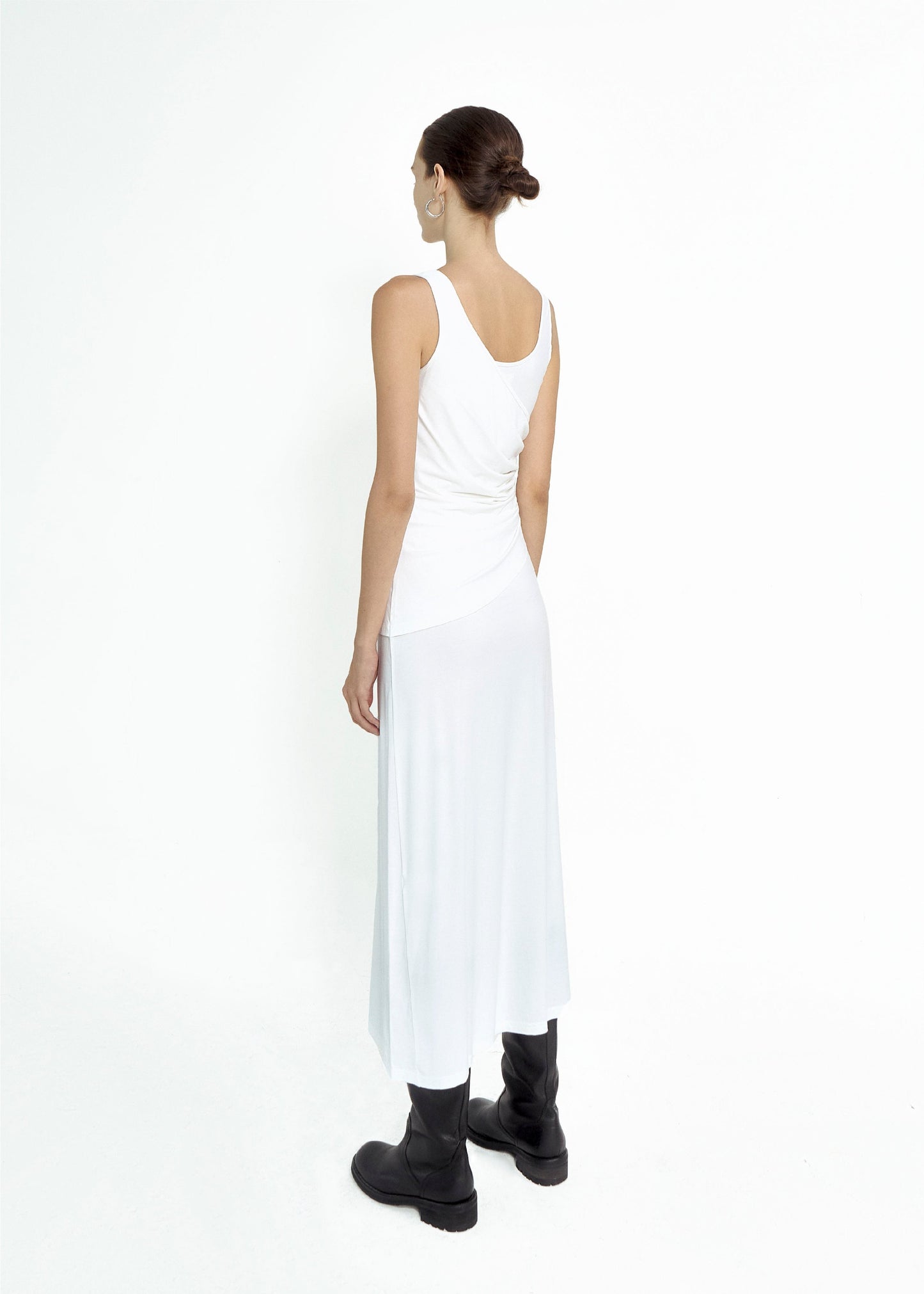 bamboo-jersey-ruched-dress-white