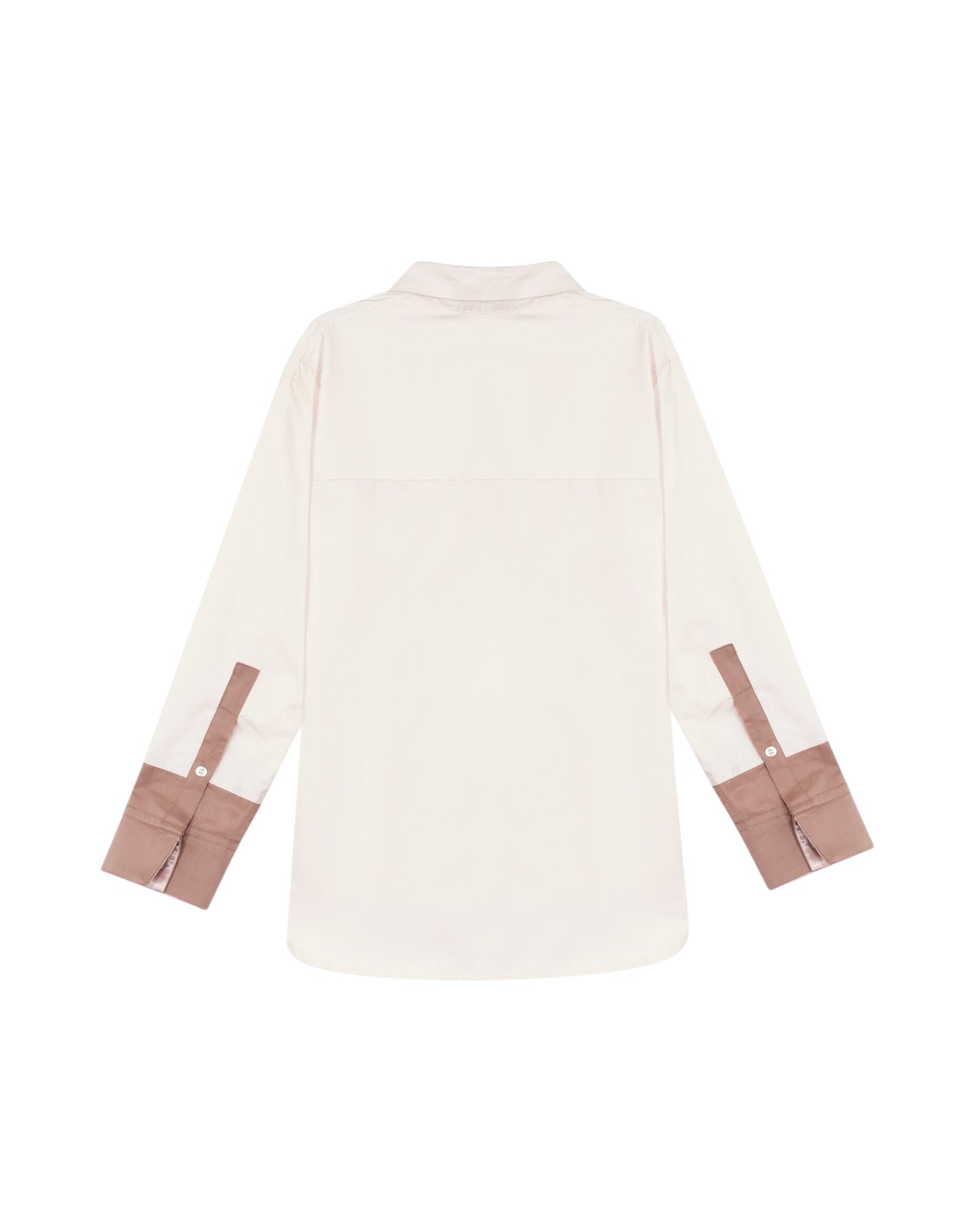 Cream Multi-cuff Shirt