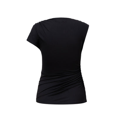 Women's Black Cotton Tank Top