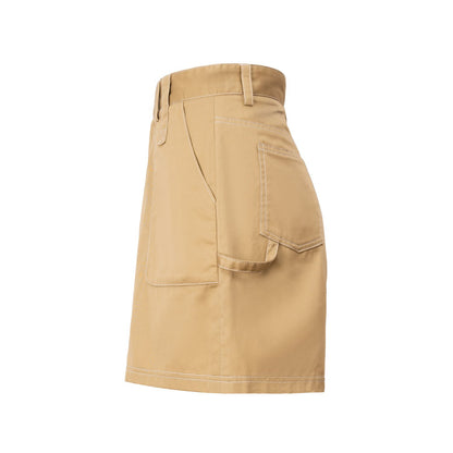 Unisex Camel Light-weight Khaki Shorts