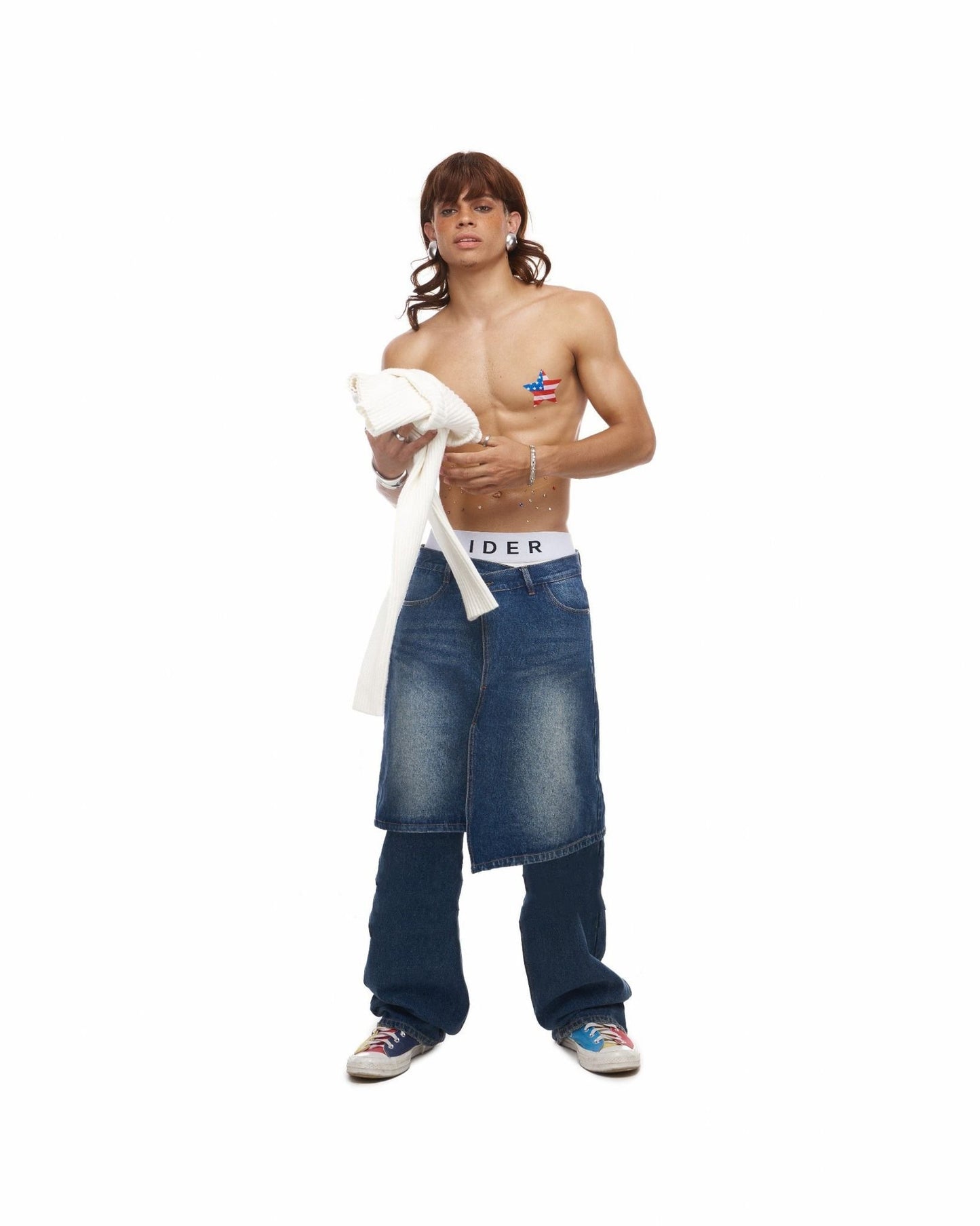 layered-kilt-jeans-LIDER
