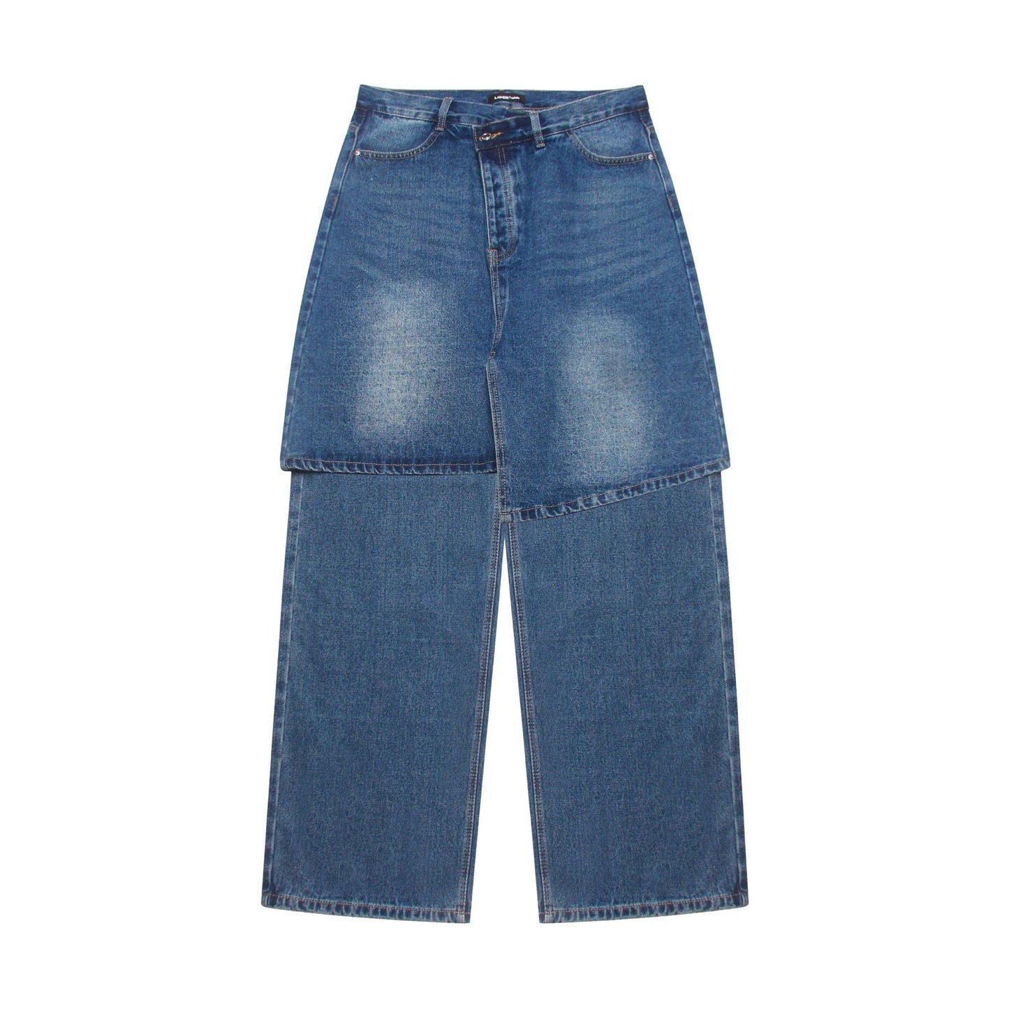 layered-kilt-jeans-LIDER