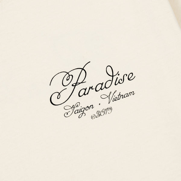 Cream Classico Tee PARADISE SAIGON Astoud