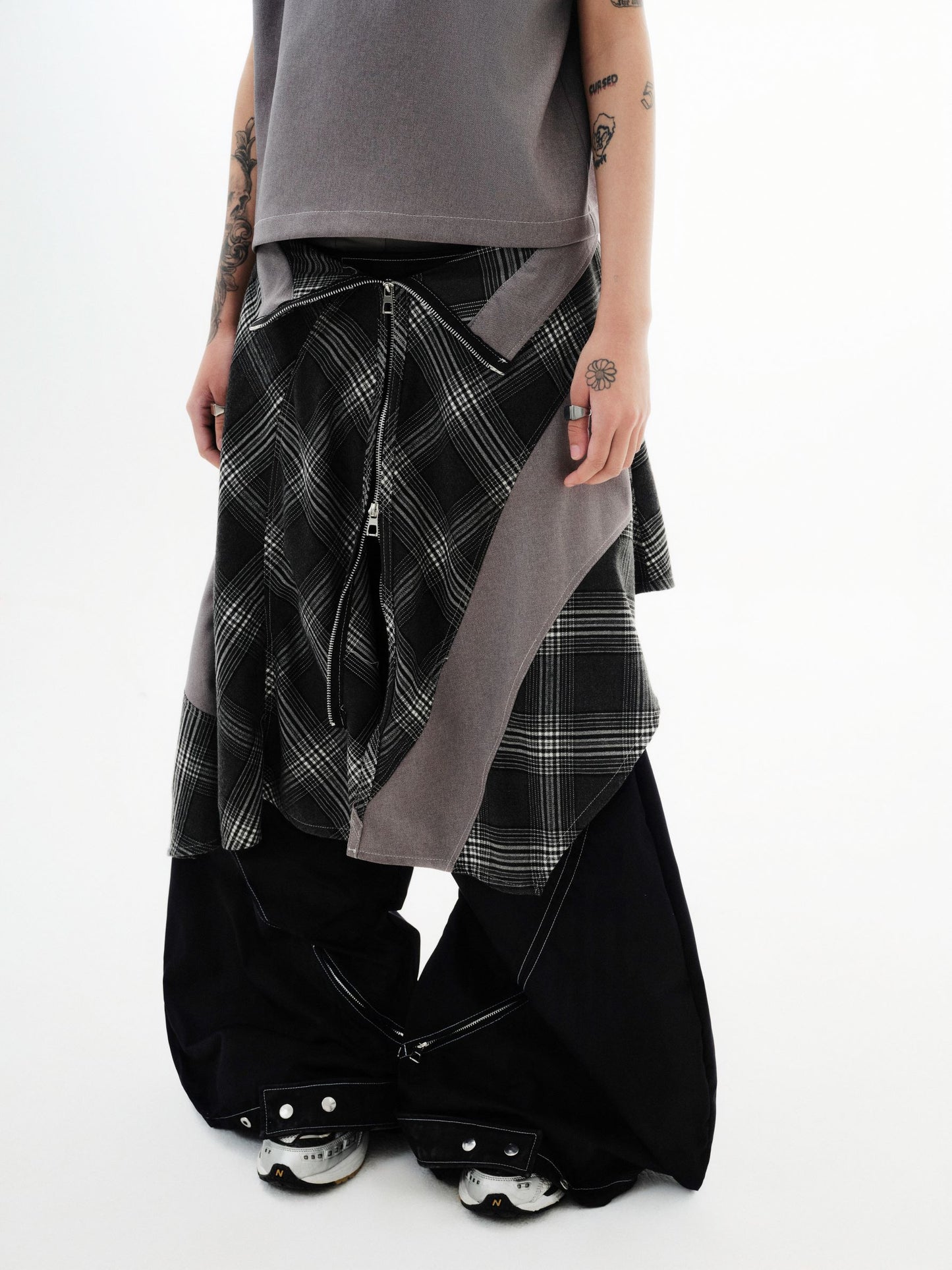 p-plaid-zip-layering-skirt-grey-THEPRSN