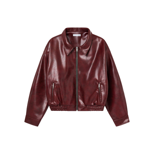 Red Yankee Leather Jacket