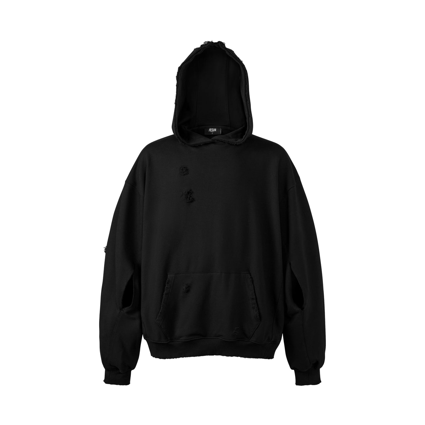 ssss-unisex-black-logo-embroidery-hoodie aesir astoud