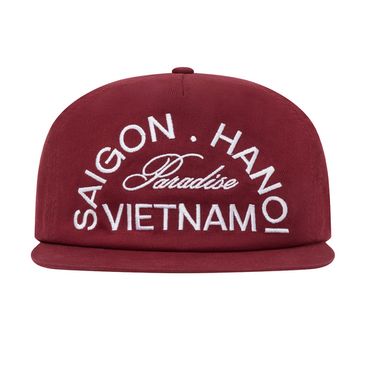 Maroon Unity Cap PARADISE SAIGON Astoud