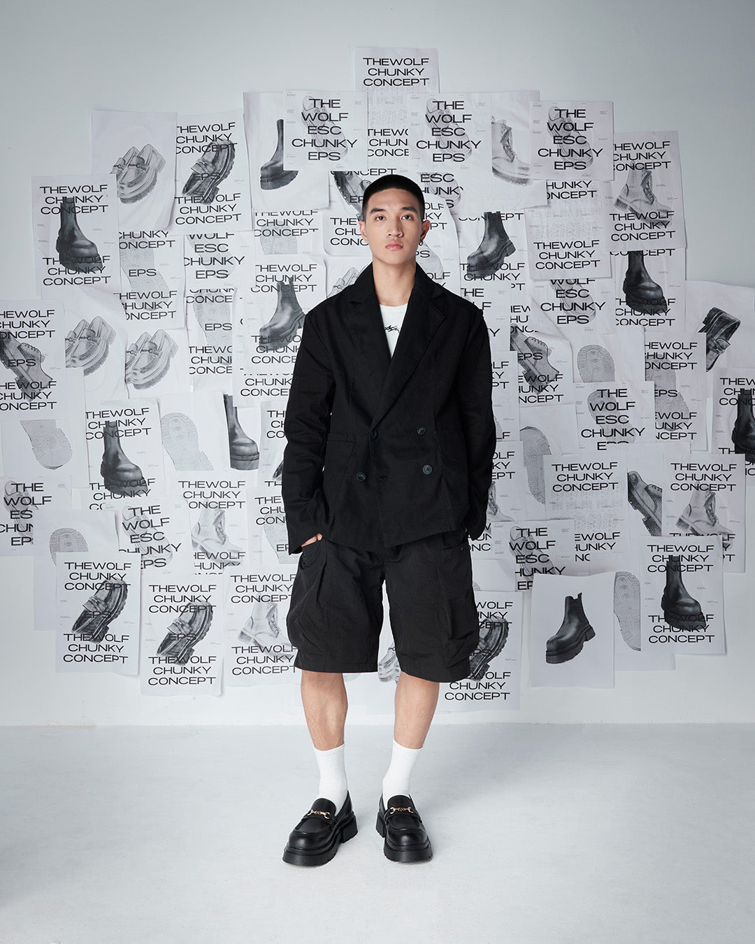 the-chunky-wolf-ss24-black-loafer the wolf astoud
