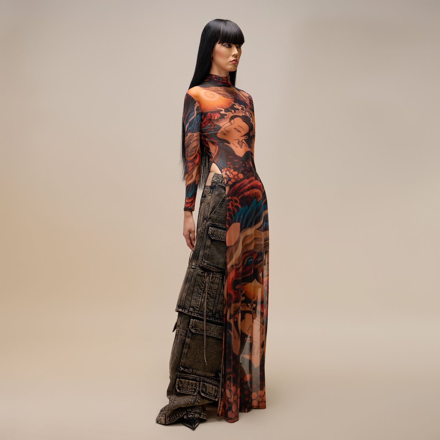 geisha-tattoo-dress ducstudio astoud
