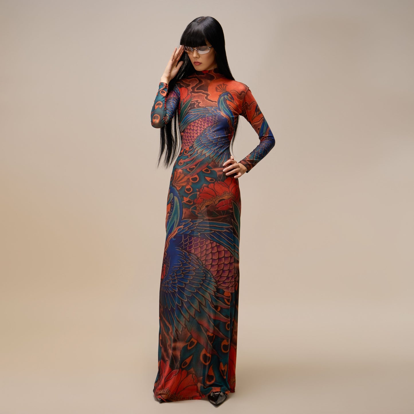 peacock-tattoo-ao-dai ducstudio astoud