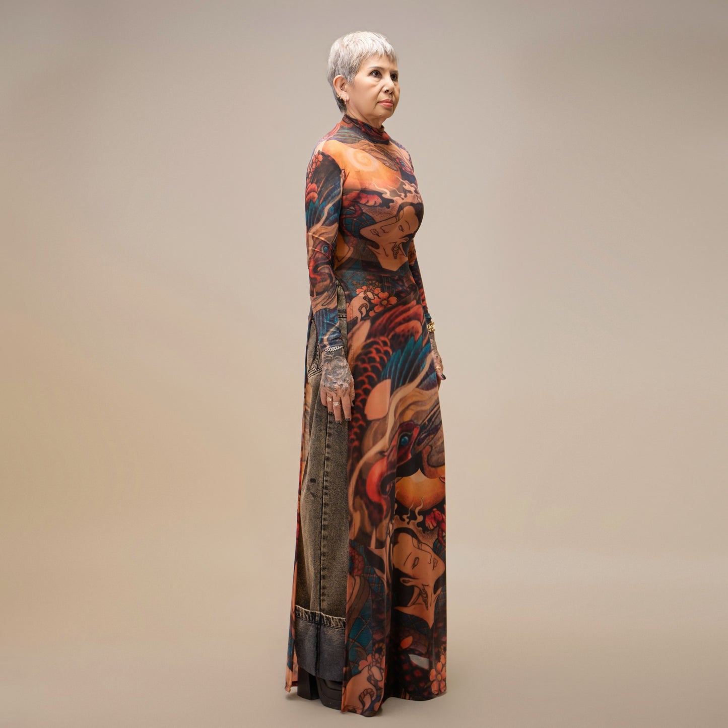 geisha-tattoo-dress ducstudio astoud