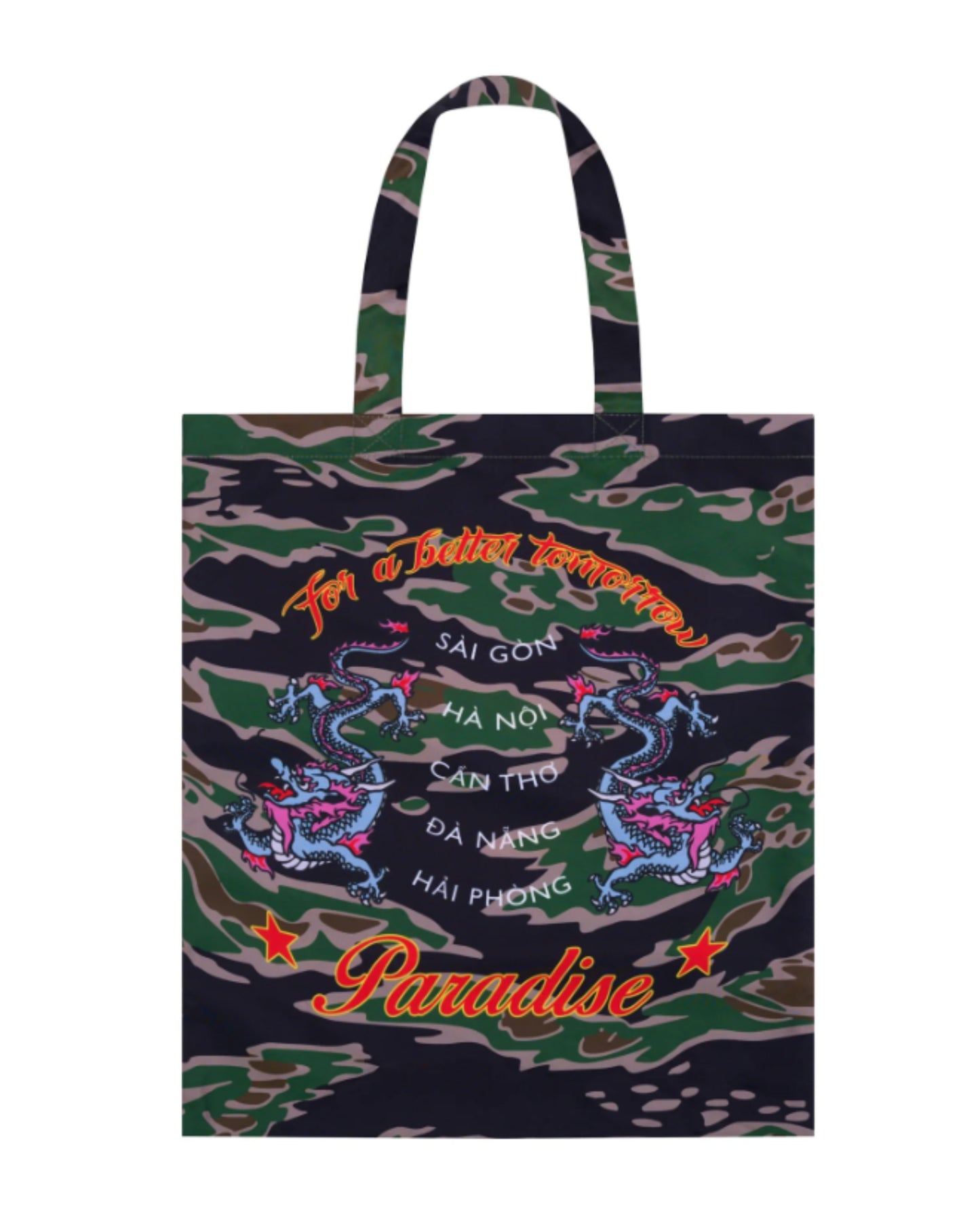 camo-vina-dragon-tribe-nylon-shopping-bag paradise saigon astoud