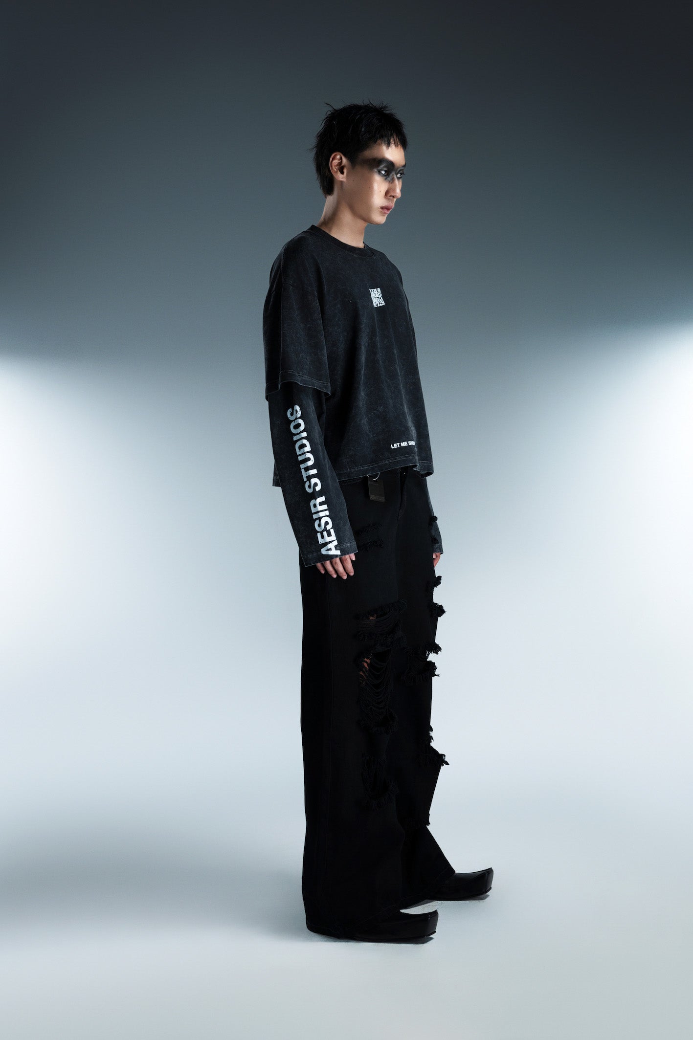 Graywash ATLU QR 2 Layer T-shirt