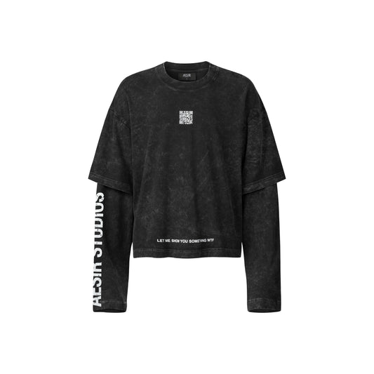 Graywash ATLU QR 2 Layer T-shirt