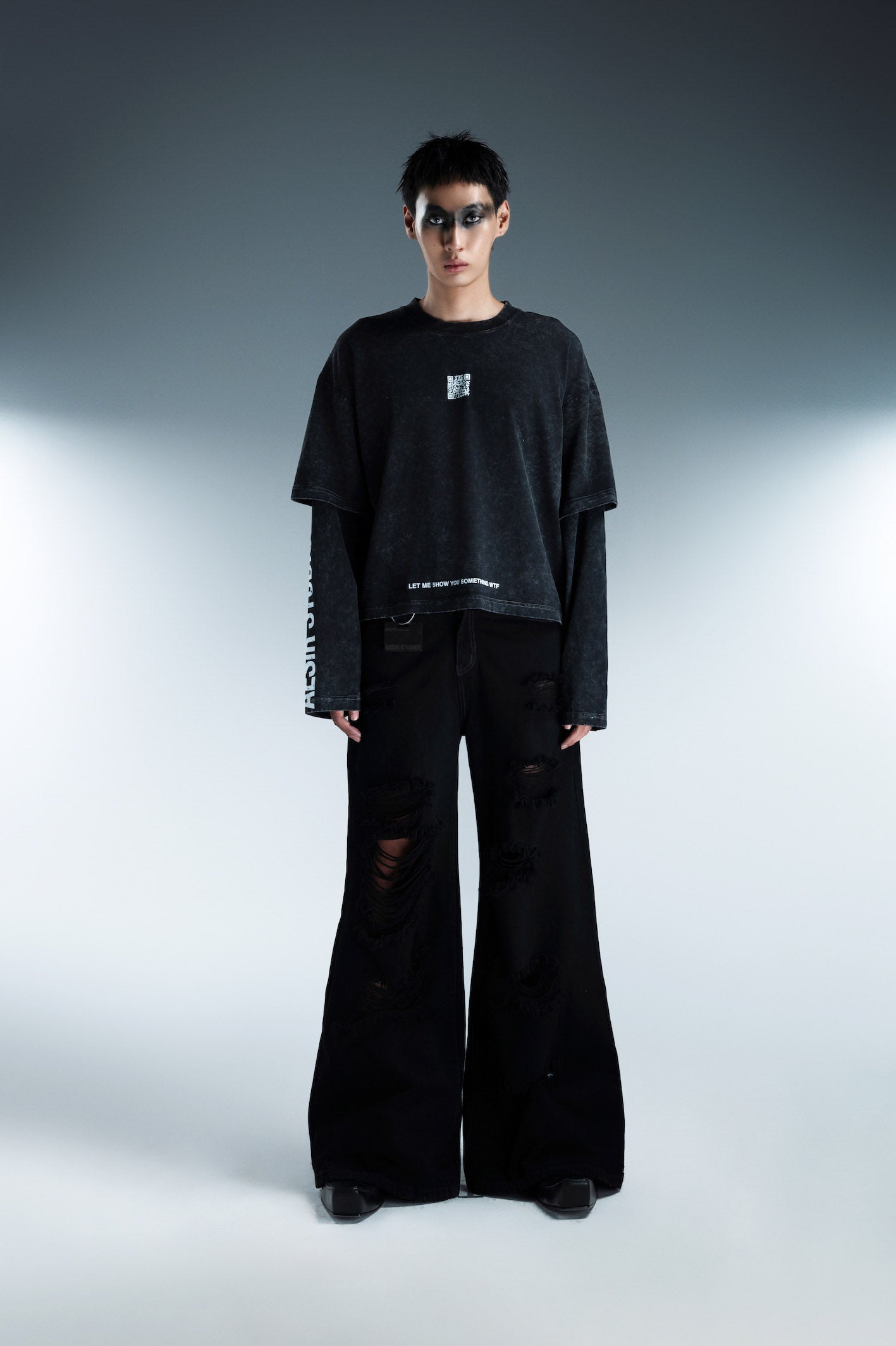 Graywash ATLU QR 2 Layer T-shirt