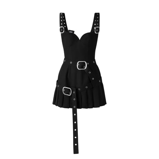 low-waist-buckle-dress