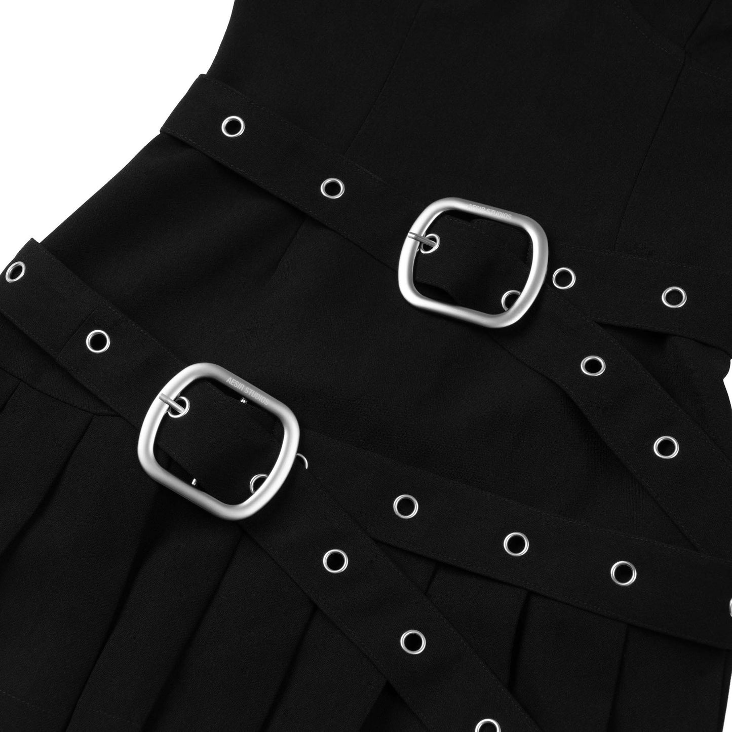 low-waist-buckle-dress