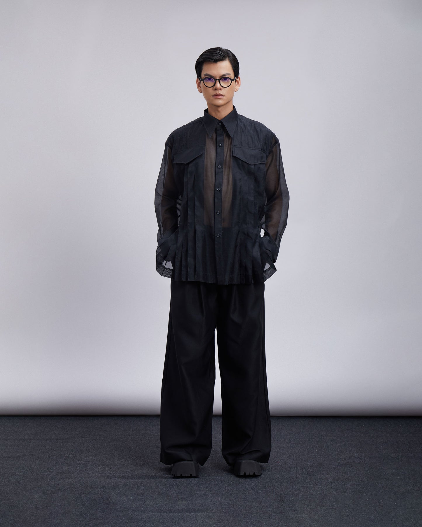 pleated-organza-shirt-black-CAOSTU-astoud