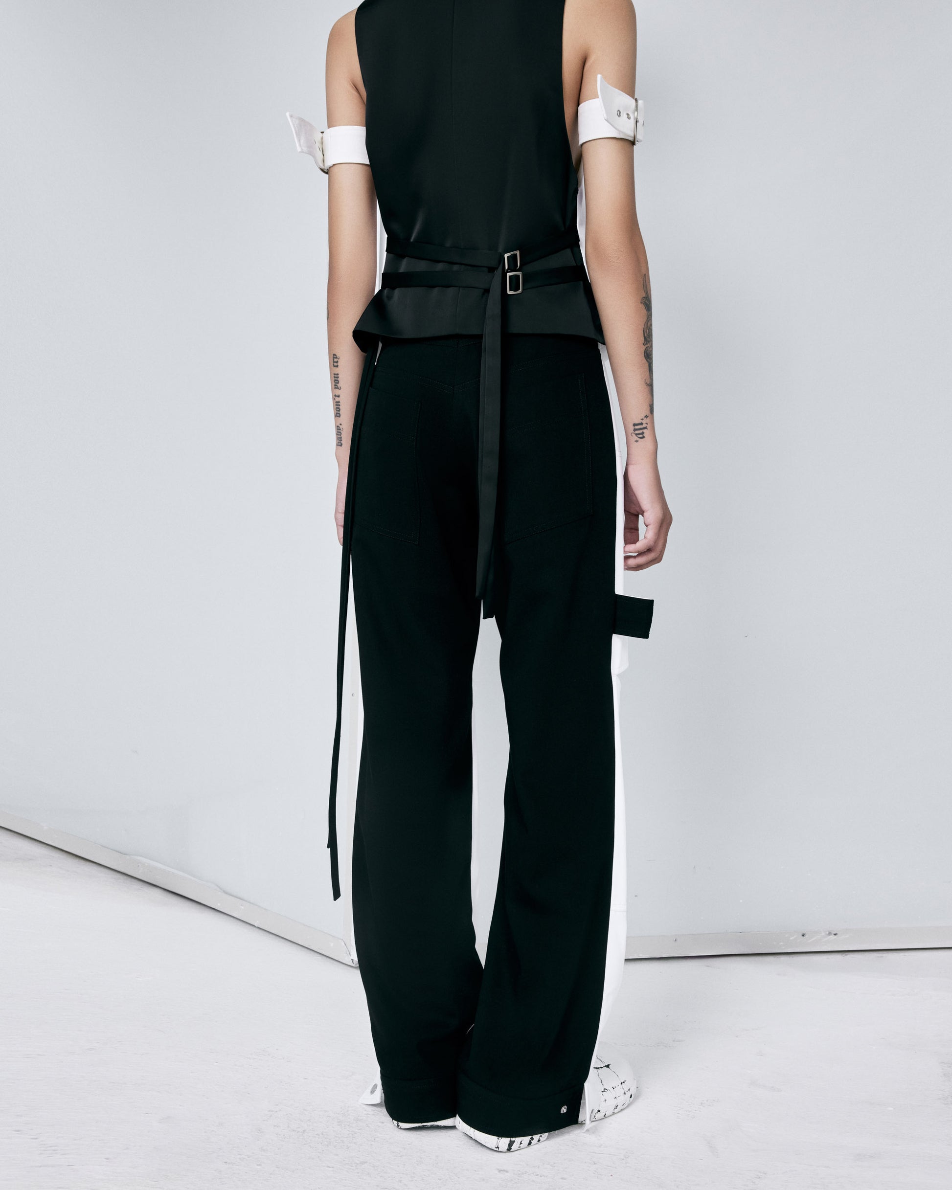 white-khaki-black-silk-tailored-vest-FORTYTHREE-astoud