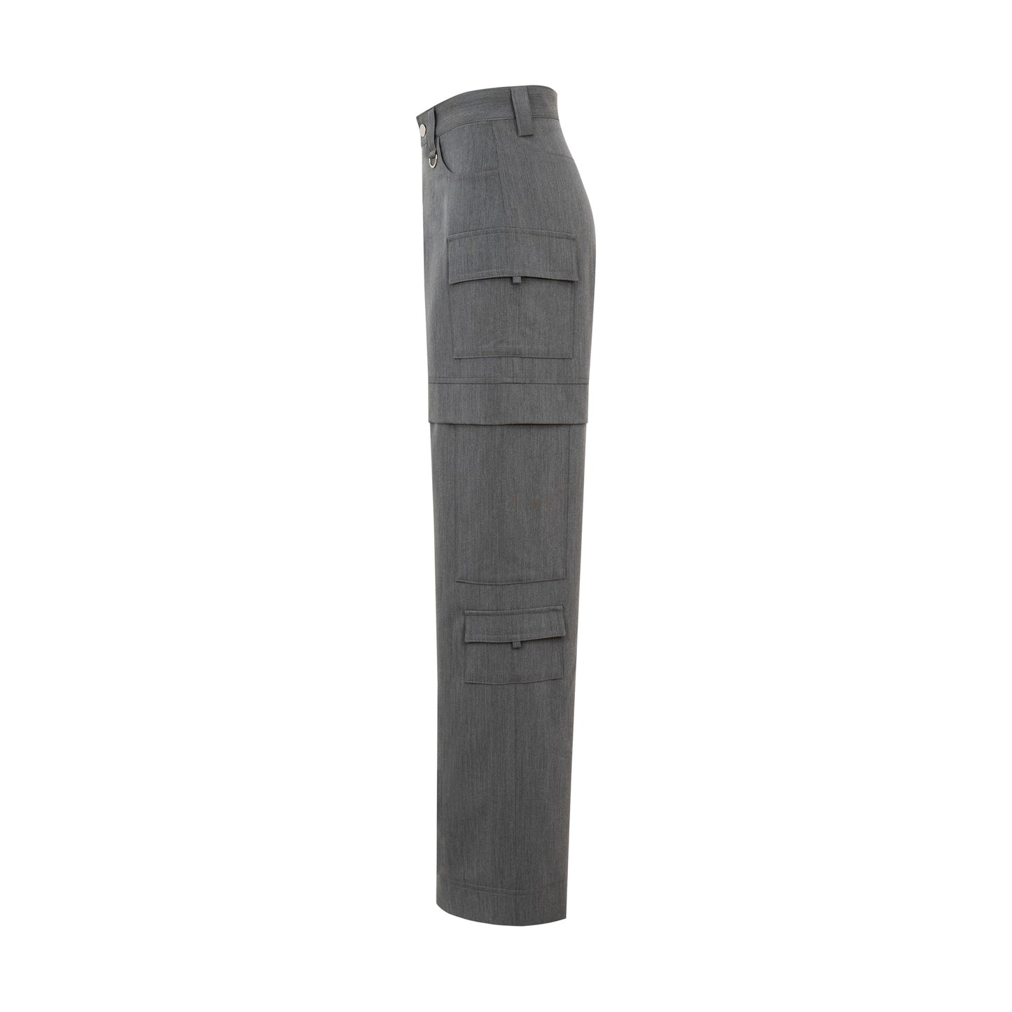 ultimate-grey-silk-khaki-cargo-pants-FORTYTHREE -ASTOUD