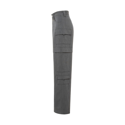 ultimate-grey-silk-khaki-cargo-pants-FORTYTHREE -ASTOUD