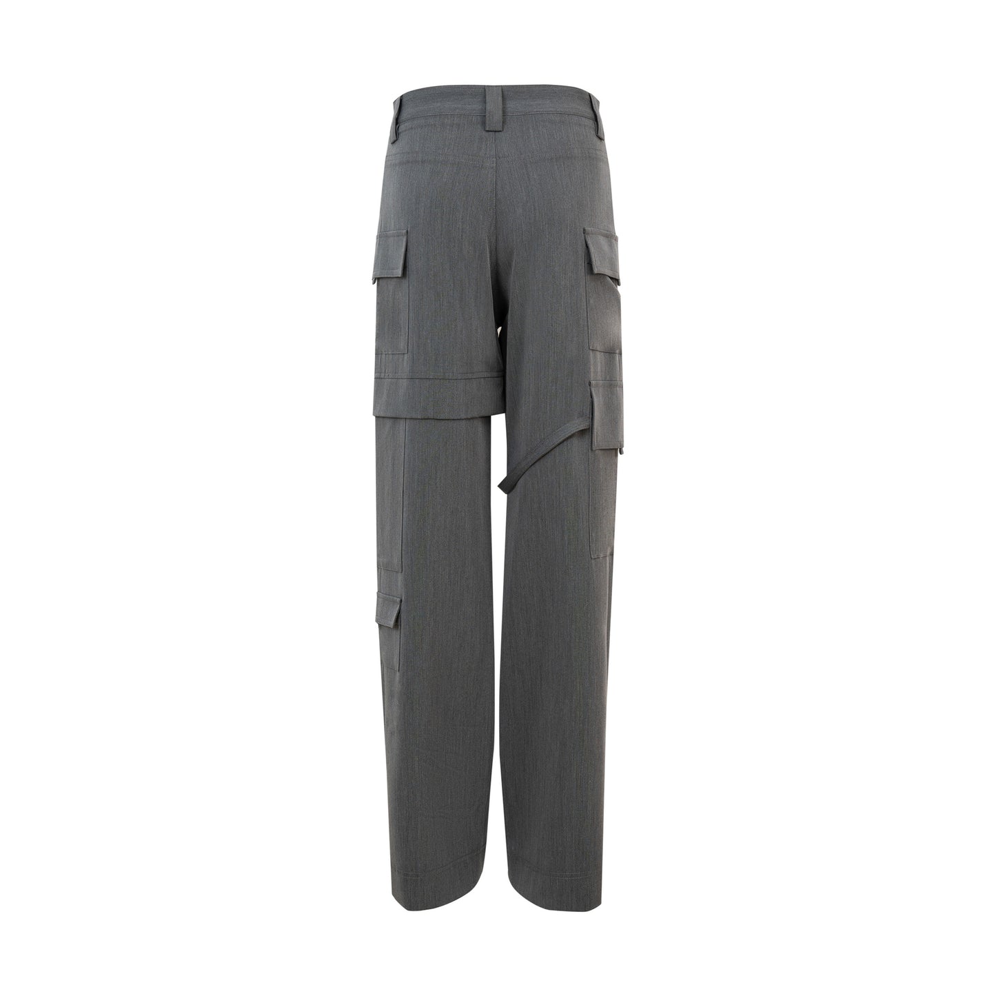 ultimate-grey-silk-khaki-cargo-pants-FORTYTHREE -ASTOUD