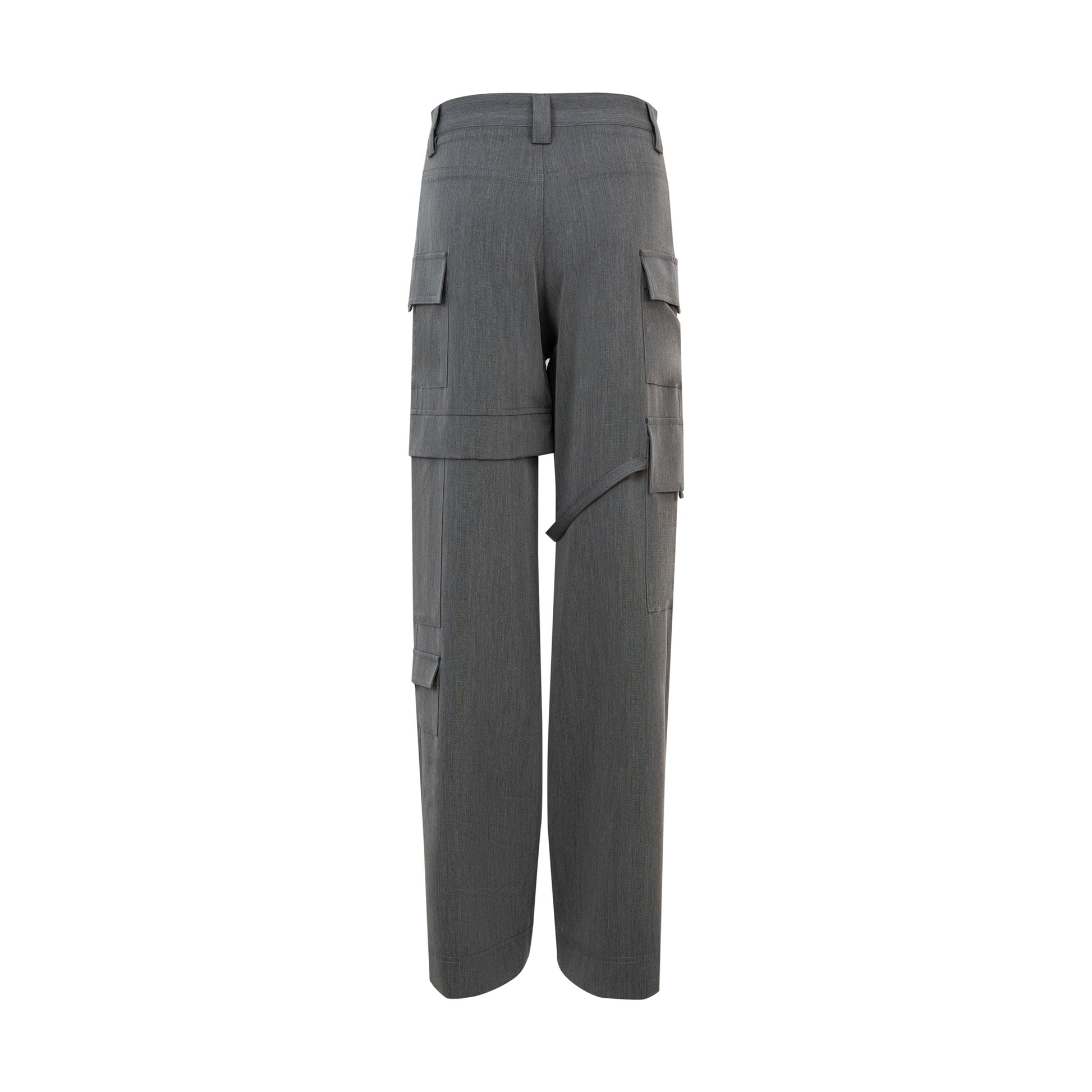 ultimate-grey-silk-khaki-cargo-pants-FORTYTHREE -ASTOUD