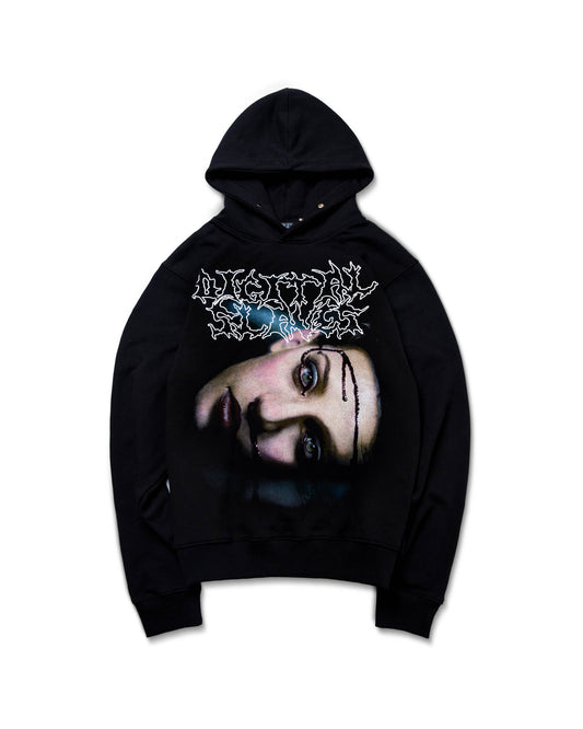 Digital Slaves Black Hoodie