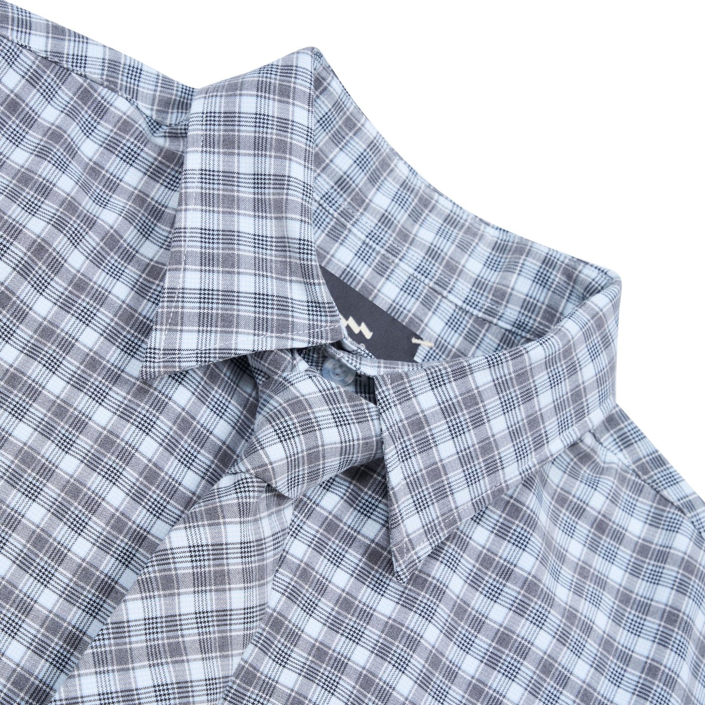 grey-blue-checked-oversized-shirt-pocket-button-tie-lider