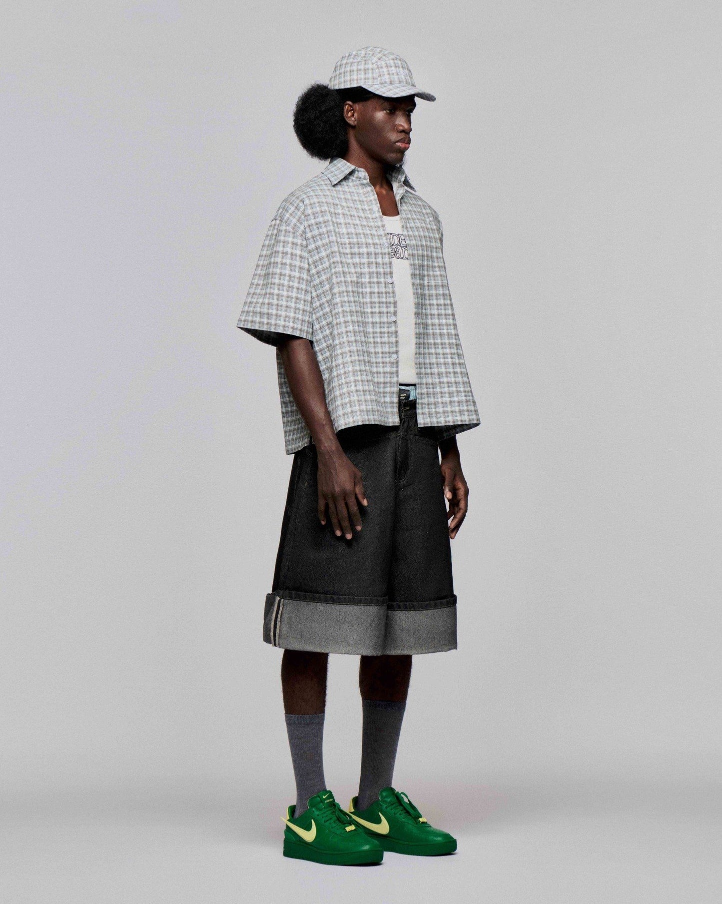grey-blue-checked-oversized-shirt-pocket-button-tie-lider