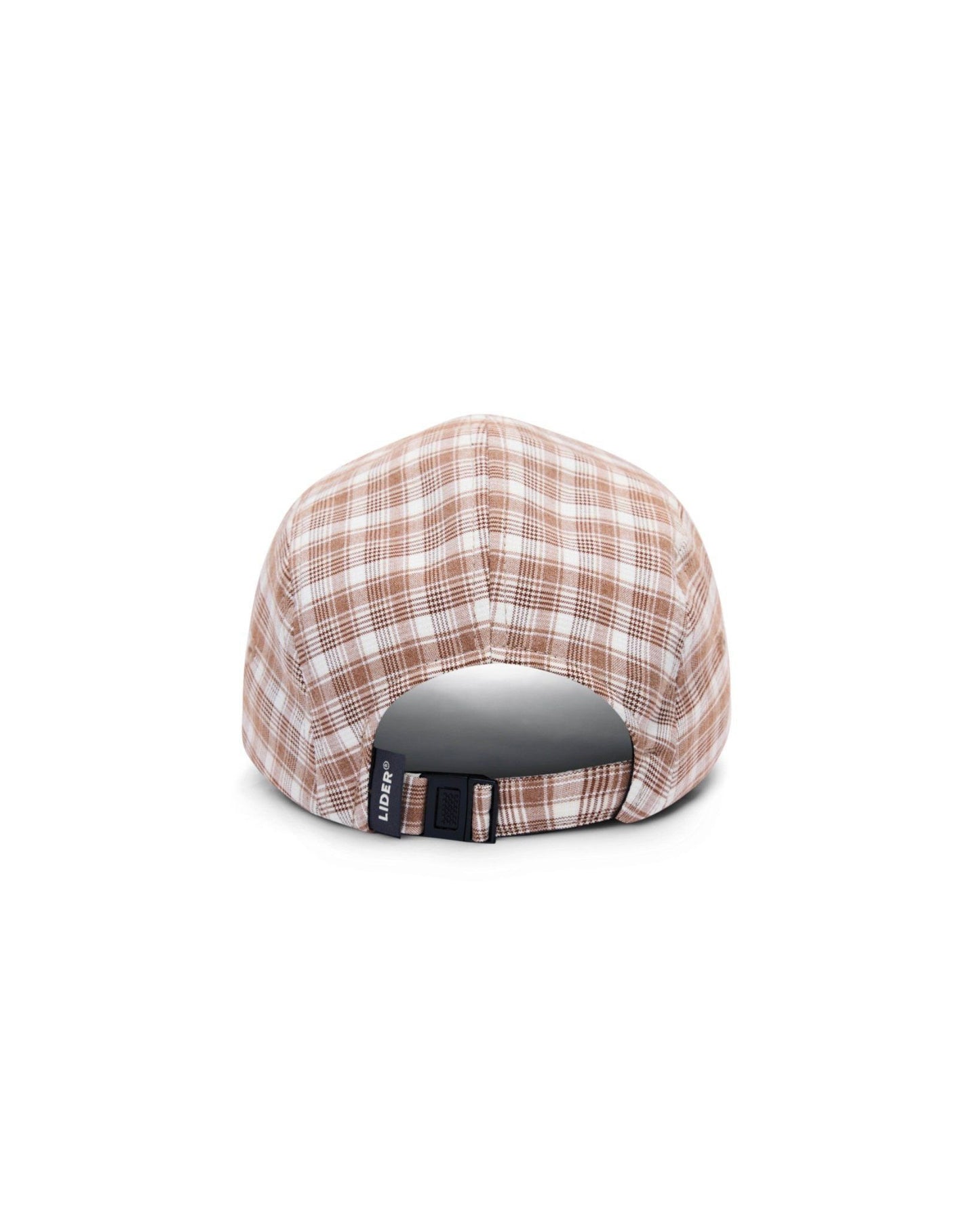 Checked Cinnamon Caroline Cap