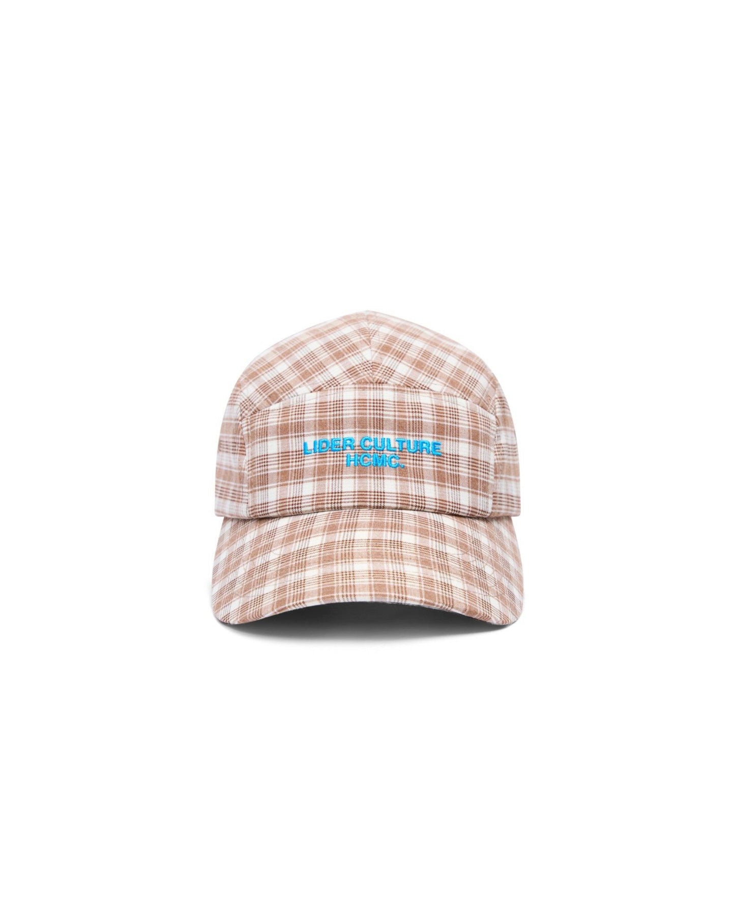 Checked Cinnamon Caroline Cap