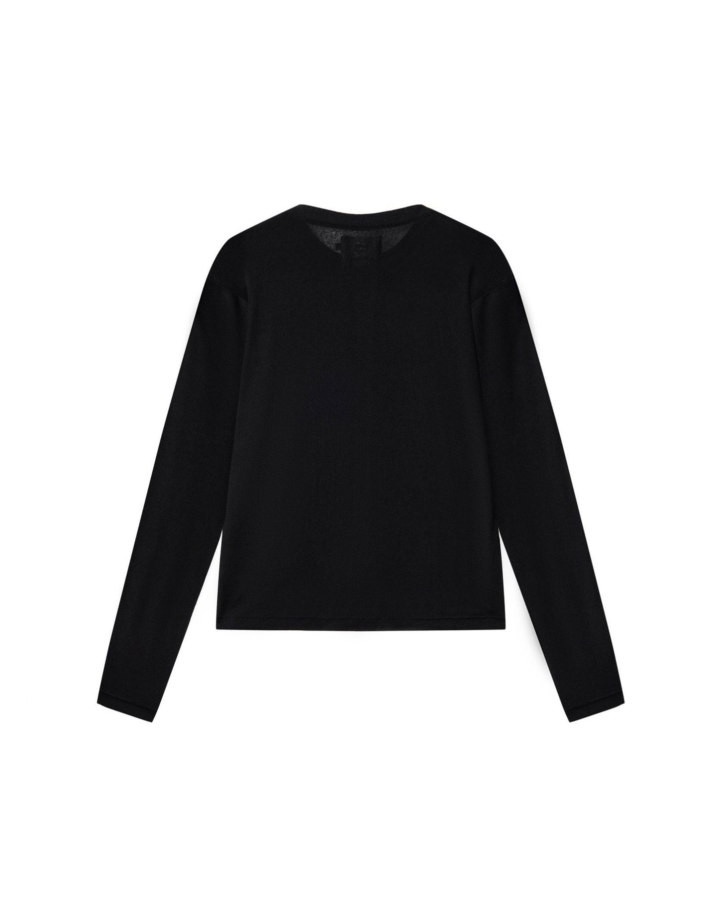 hazel-cardigan-black-stretch-knit-hip-length-unisex-lightweight-lider