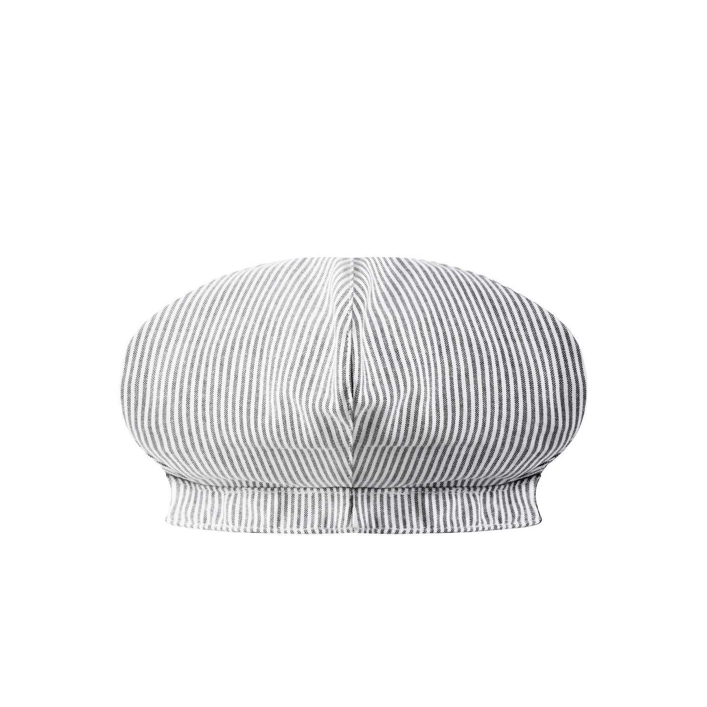 popeye-beret-hat-striped-grey-wide-brim-snap-closure-fleece-lider-astoud