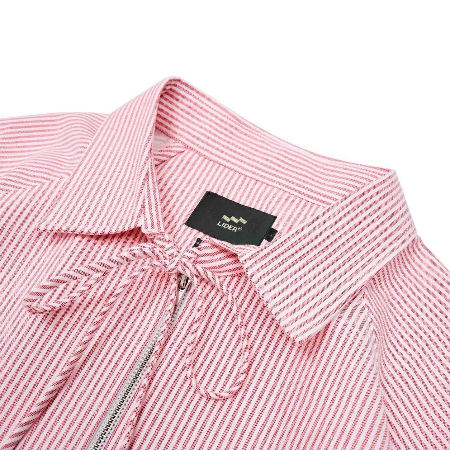 popeye-striped-zip-up-shirt-red-two-way-zipper-bow-tie-lider