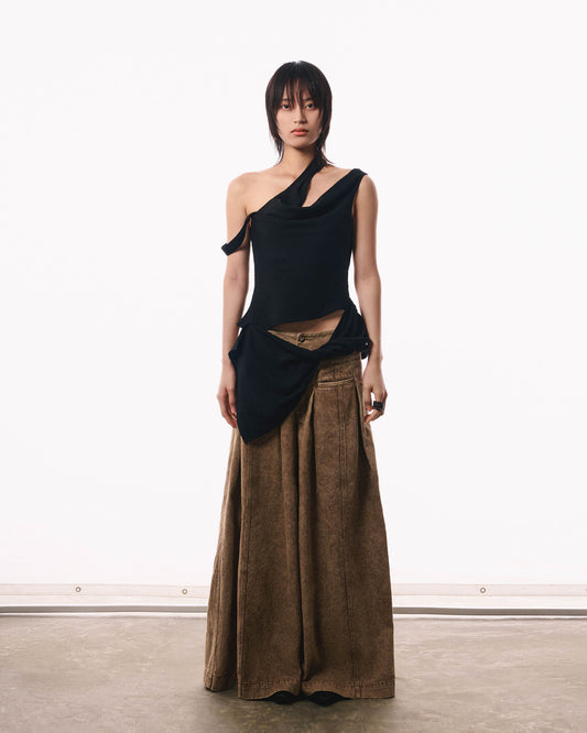 sand-fold-denim-pants-wide-leg-extended-waistband-the-idiot