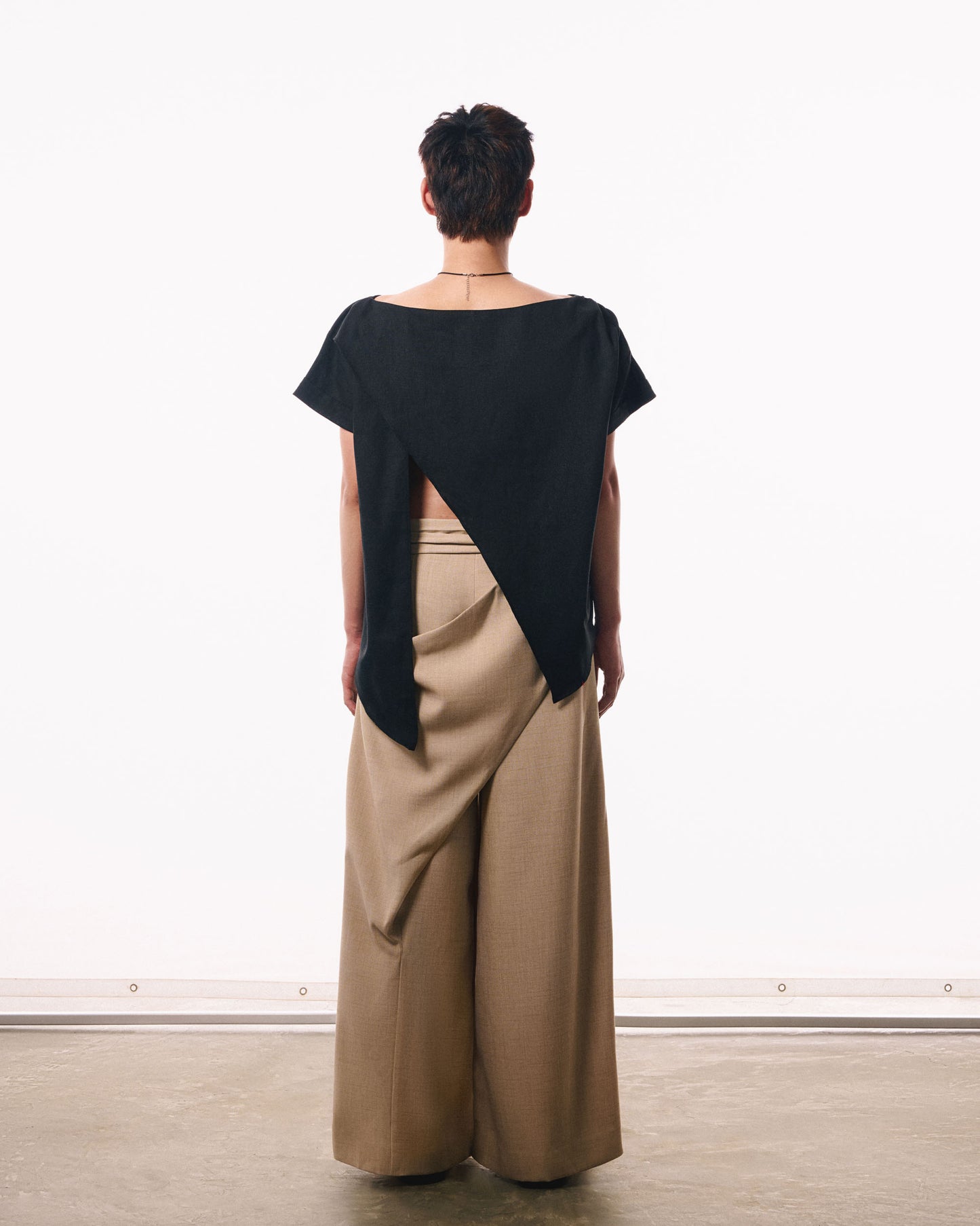 black-crossed-lapel-boat-neck-cuffed-sleeves-the-idiot