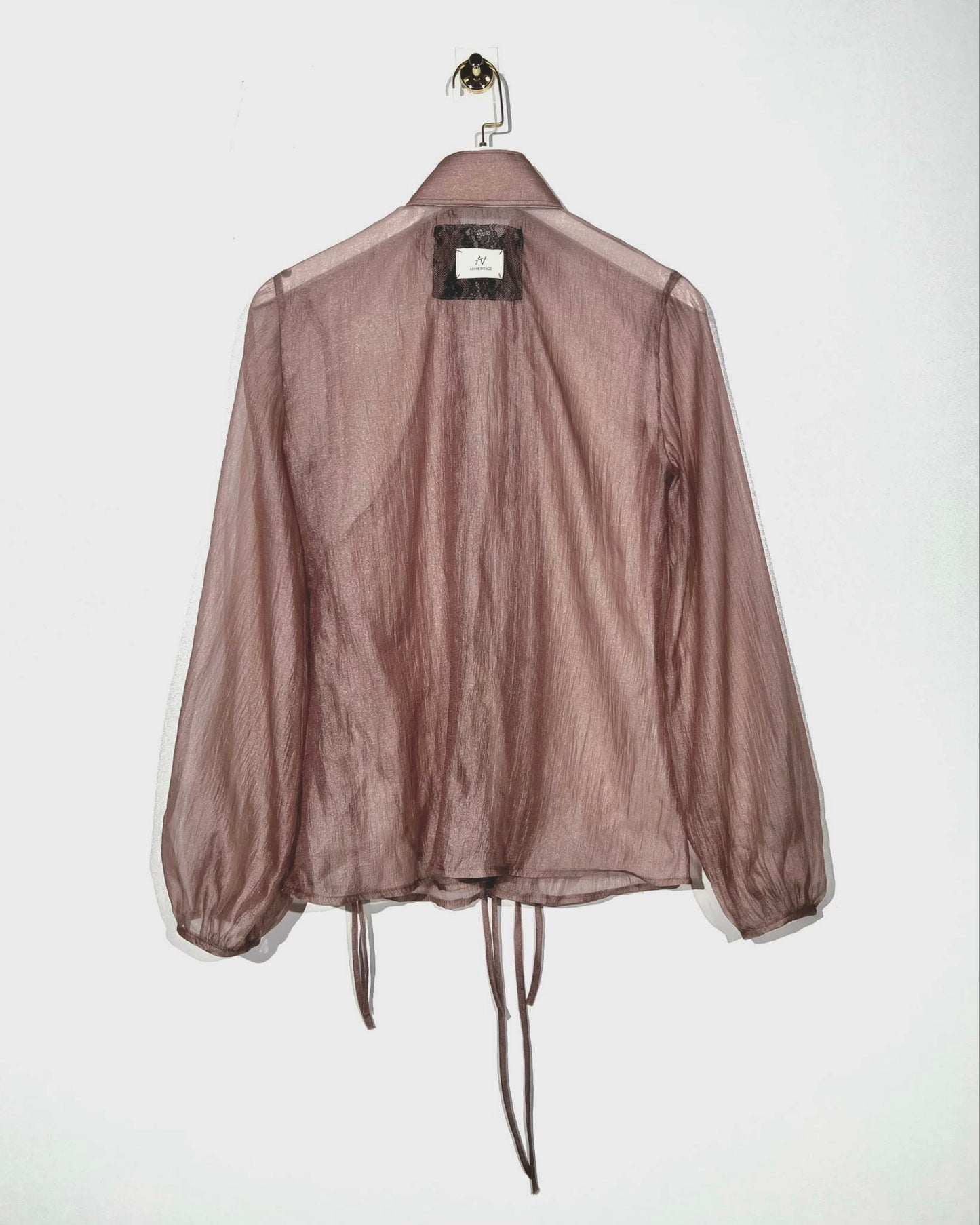 plum-phấn-sương-chiffon-blouse an heritage astoud
