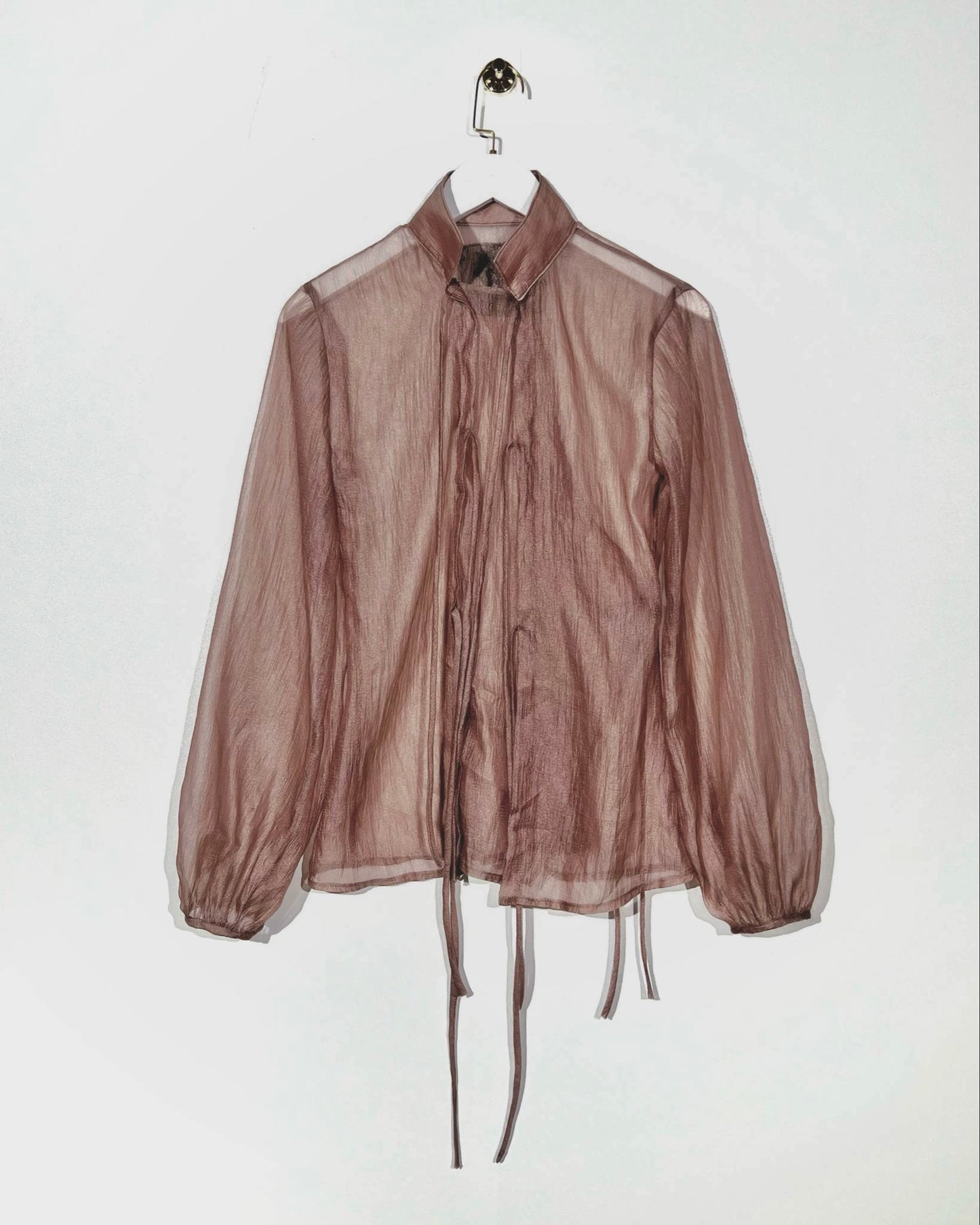 plum-phấn-sương-chiffon-blouse an heritage astoud