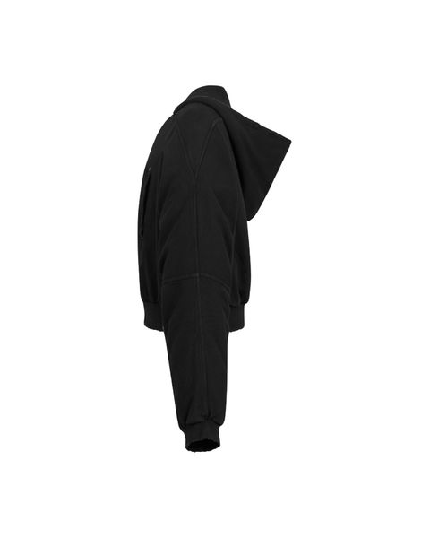 DIMOIR SLASHED CREW Zipper Hoodie Astoud