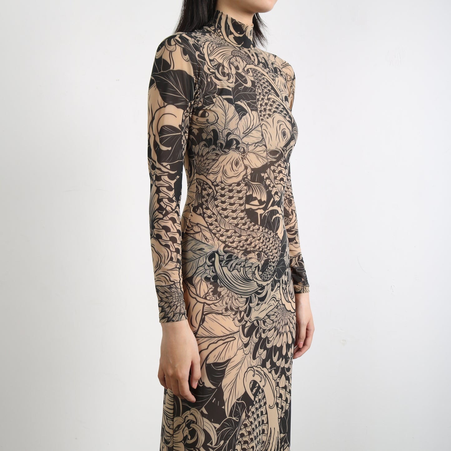 All Over Tattoo Dress