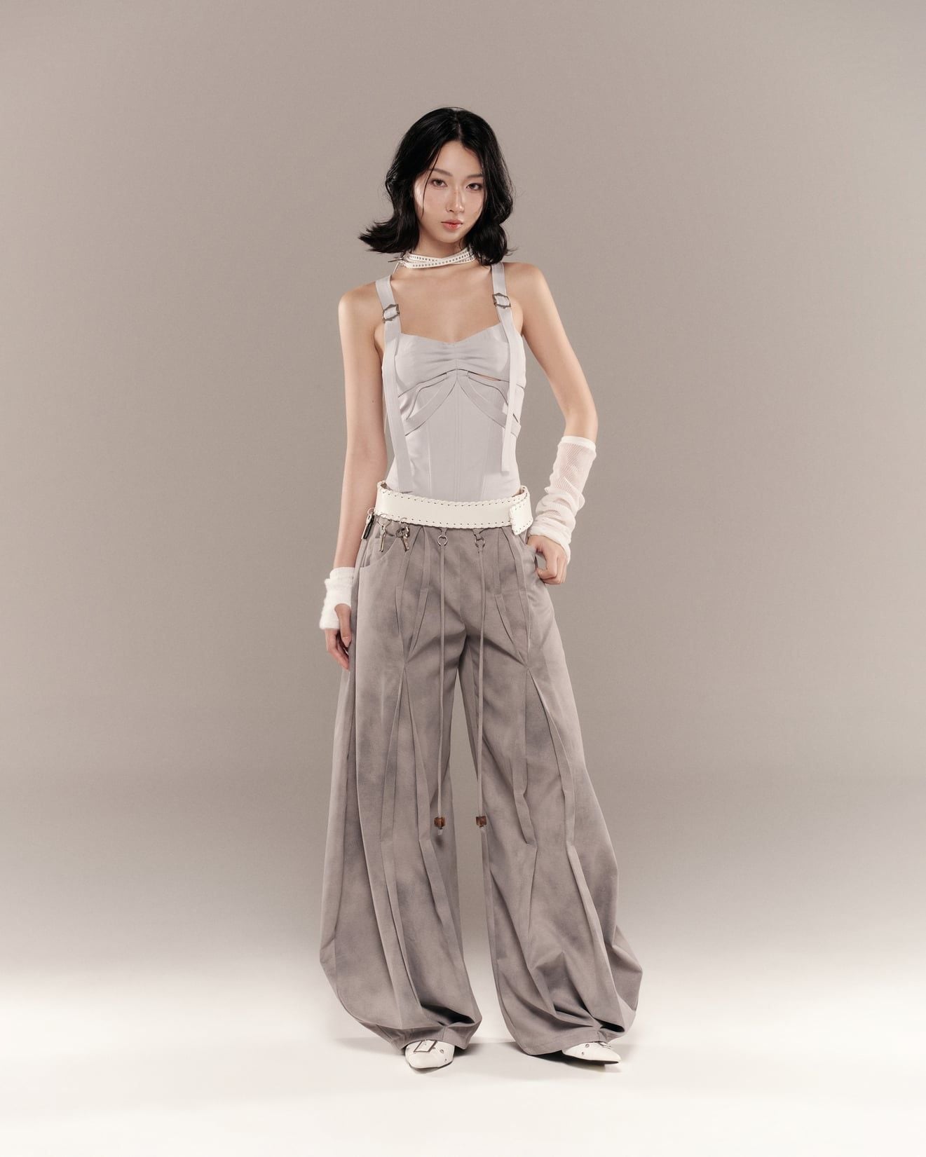 Gray Solomon Pants
