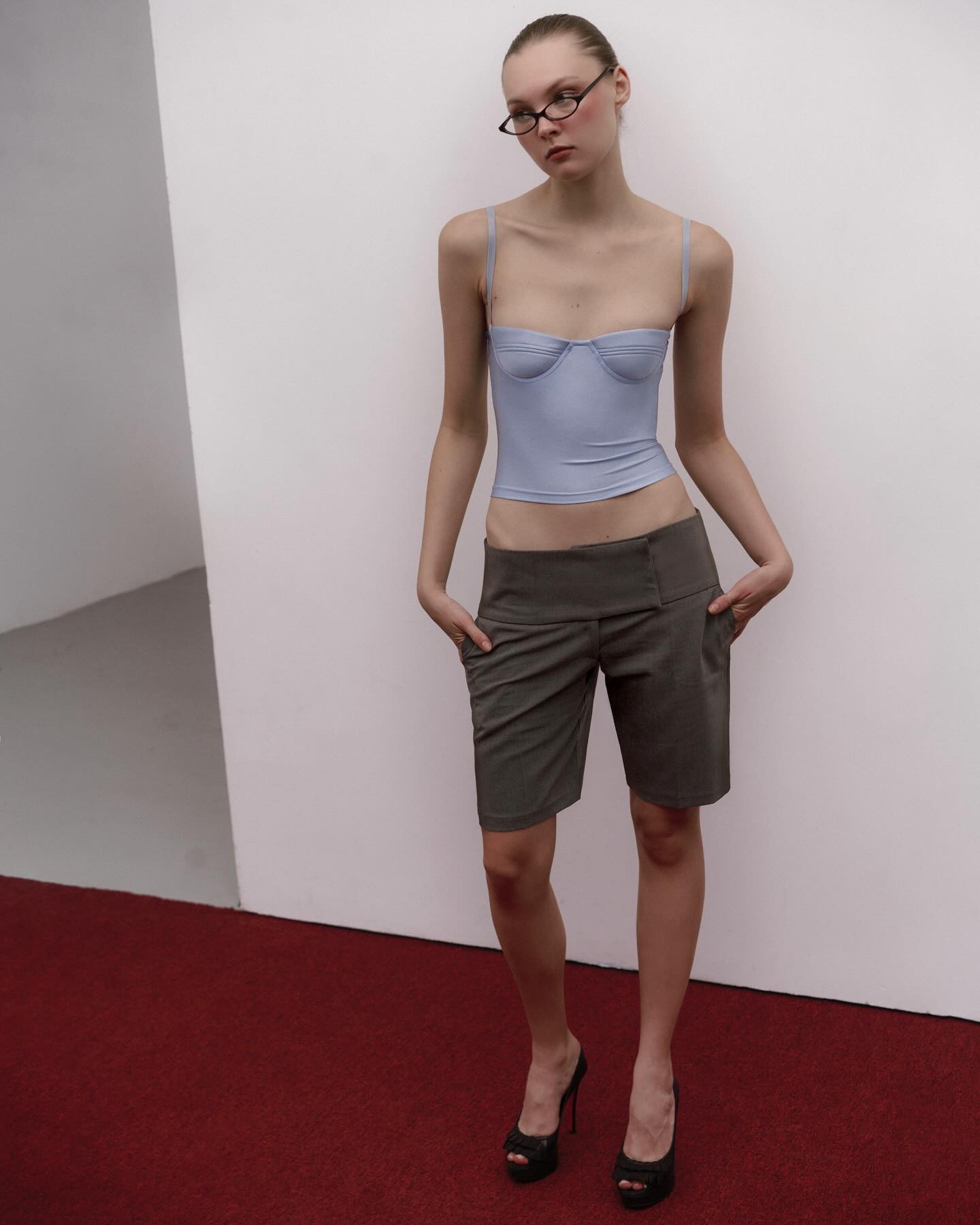 Baby Blue Lullaby Vice Top