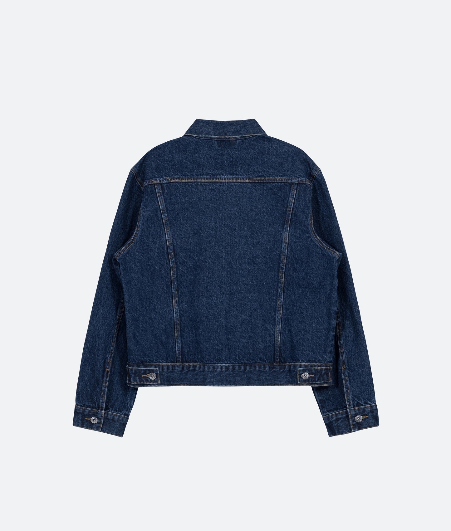 FRAGILE® Indigo Wash Denim Jacket fragile club astoud