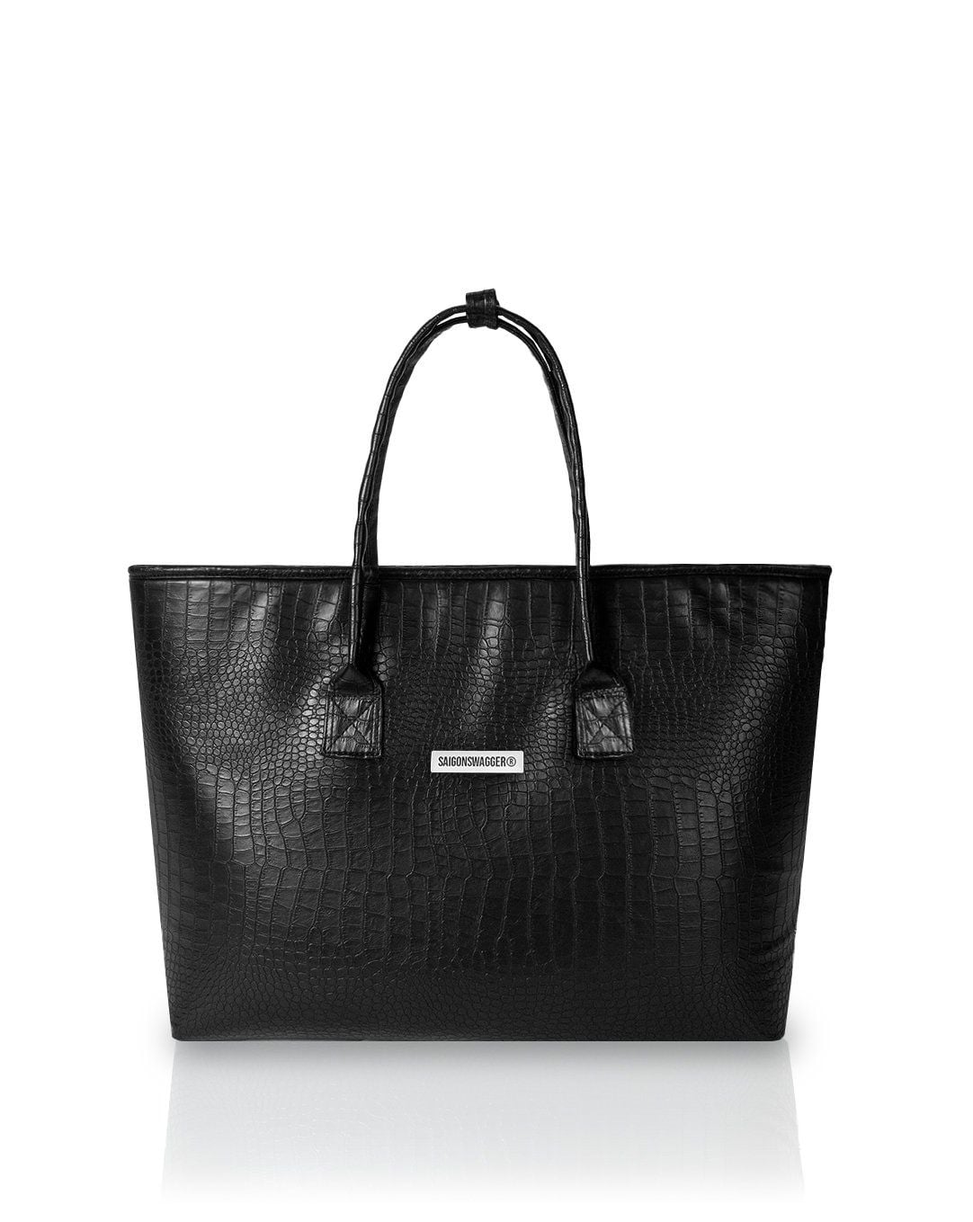 SGS Lune Embossed Tote Bag
