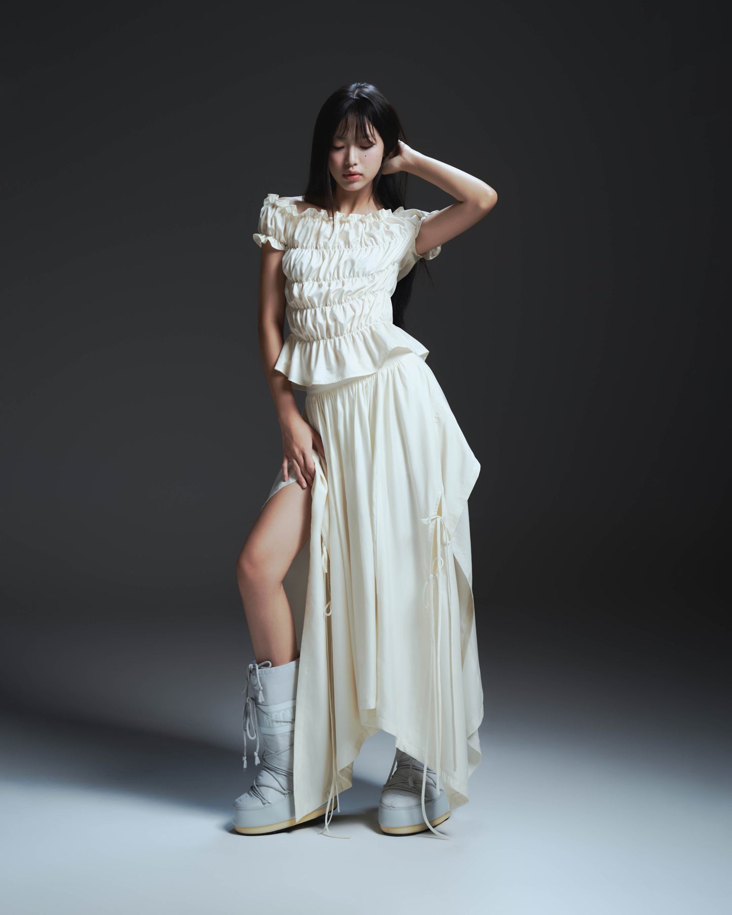 twyla-skirt-ivory astoud bunnyhill