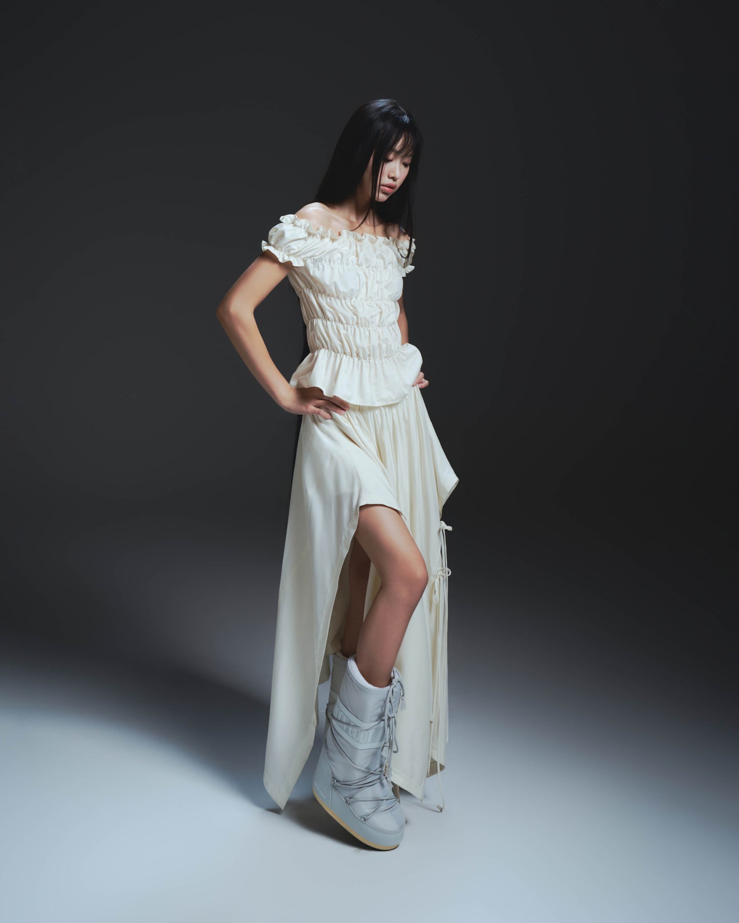 twyla-skirt-ivory astoud bunnyhill